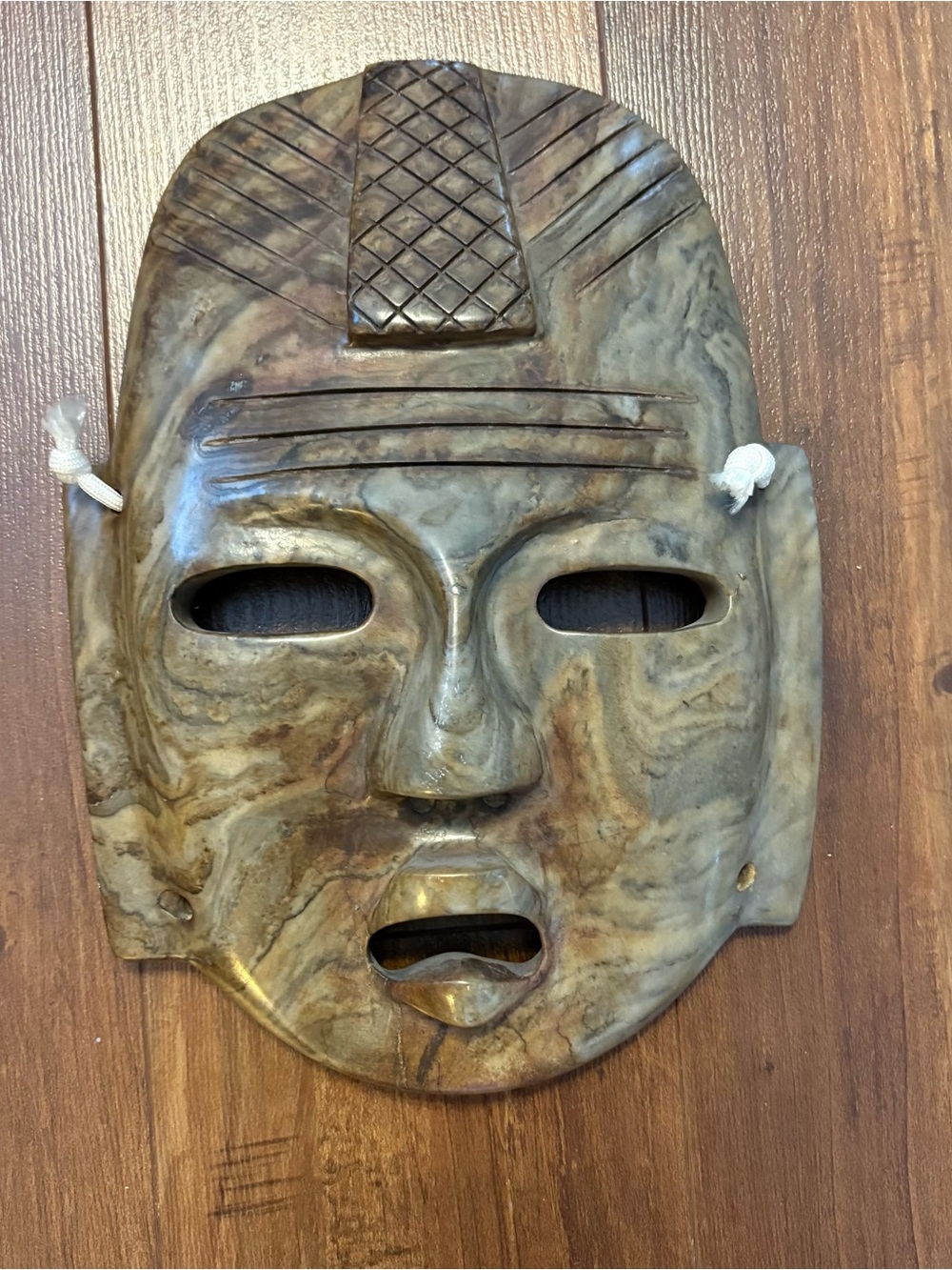 Decorative Stone carved Mask art home decor